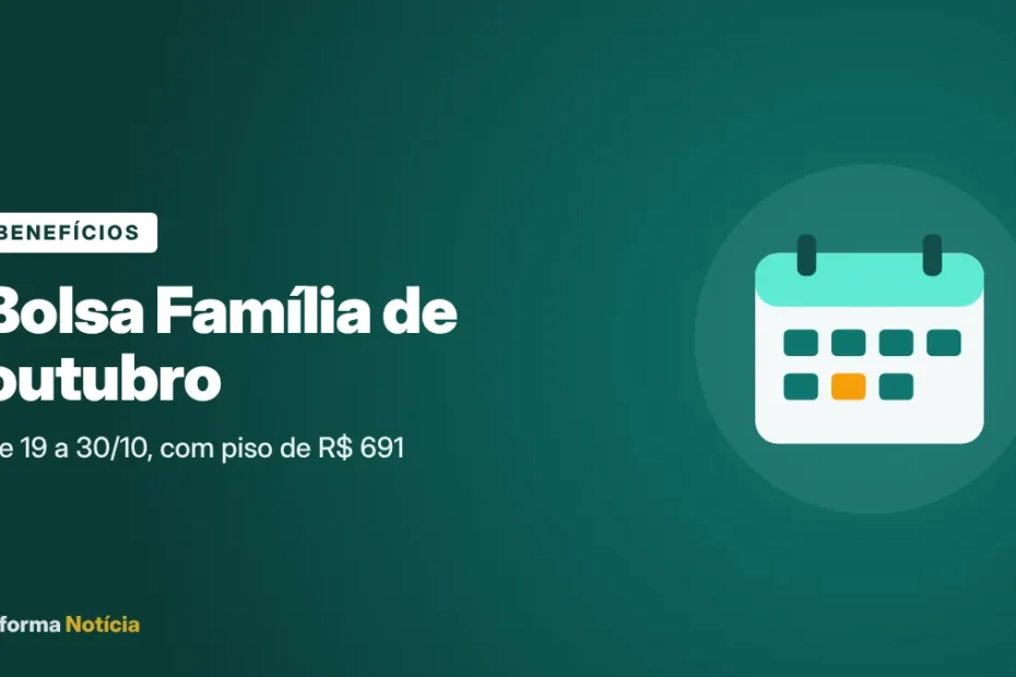 Capa do artigo: Bolsa Família outubro 2026: calendário por NIS e novos valores