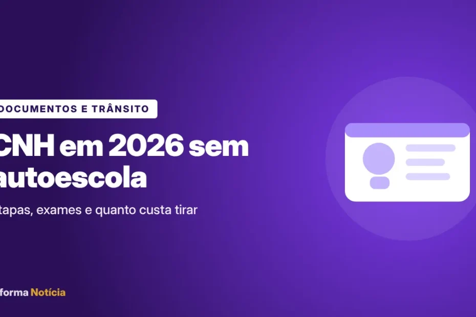 Capa do artigo: Como tirar a CNH em 2026: novas regras, etapas e custos
