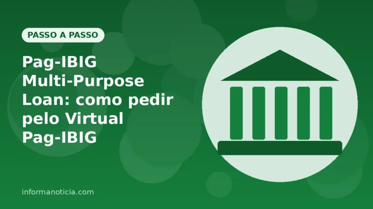 Capa do artigo: Pag-IBIG Multi-Purpose Loan: como pedir pelo Virtual Pag-IBIG