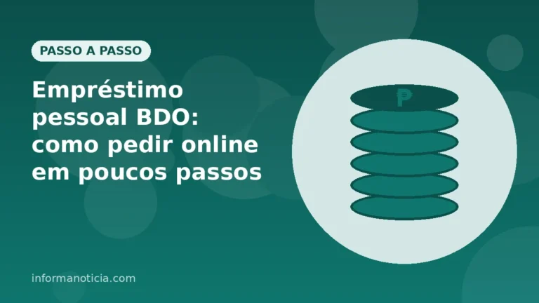 Capa do artigo: Empréstimo pessoal BDO: como pedir online em poucos passos