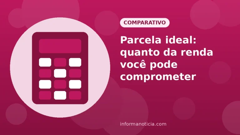 Capa do artigo: Parcela ideal: quanto da renda você pode comprometer