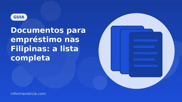 Capa do artigo: Documentos para empréstimo nas Filipinas: a lista completa